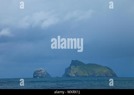 Islas Stac Lee Boreray y. Archipielago Minion. Outer Hebrides. La Scozia, Regno Unito Foto Stock