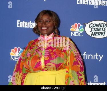 Los Angeles, CA. Xvi Sep, 2019. Retta presso gli arrivi per NBC Comedy inizia qui Evento, NeueHouse, Los Angeles, CA, il 16 settembre 2019. Credito: Priscilla concedere/Everett raccolta/Alamy Live News Foto Stock