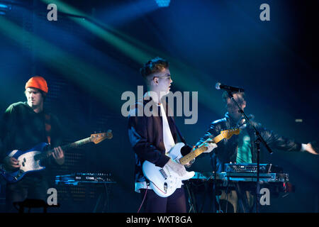 Les Louanges esegue al 2019 Polaris Music Prize Gala Foto Stock