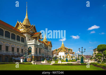 Chakri Maha Prasat, il Grand Palace, Bangkok in Thailandia Foto Stock