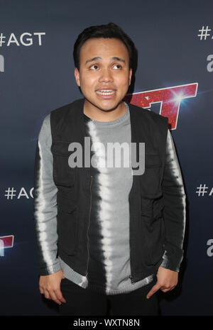 Hollywood, CA. Xvii Sep, 2019. Kodi Lee. "America's Got Talent' stagione 14 Live Show Red Carpet tenutosi presso il Teatro Dolby. Photo credit: FSadou/AdMedia Credito: MediaPunch Inc/Alamy Live News Foto Stock