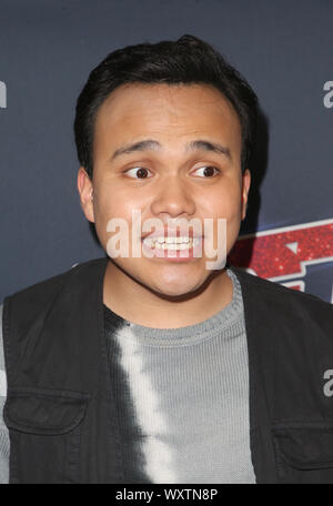 Hollywood, CA. Xvii Sep, 2019. Kodi Lee. "America's Got Talent' stagione 14 Live Show Red Carpet tenutosi presso il Teatro Dolby. Photo credit: FSadou/AdMedia Credito: MediaPunch Inc/Alamy Live News Foto Stock