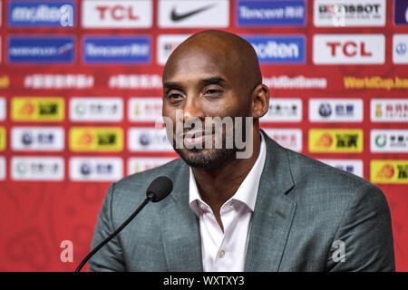 Kobe Bryant. Pallacanestro FIBA World Cup Cina 2019 Foto Stock