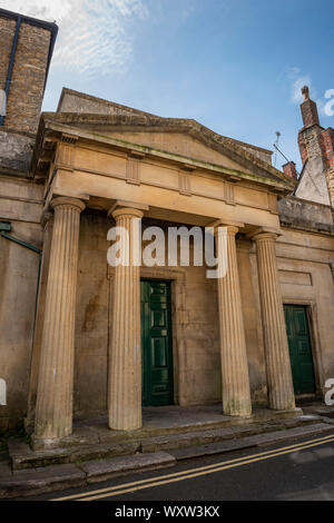 Santa Caterina sulla Corte Catherine Hill a Frome Town Center, Somerset, Regno Unito Foto Stock