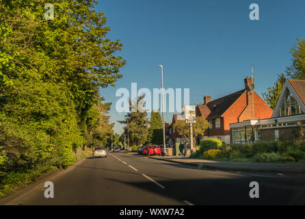 Vista sulla strada del borgo antico di guarnizione, Kent, Regno Unito Foto Stock