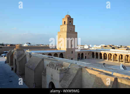 La moschea di Uqba Foto Stock