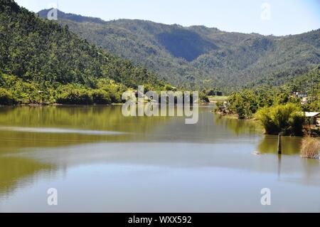 Lago Dos Bocas, Arecibo, Porto Rico, Stati Uniti Foto Stock