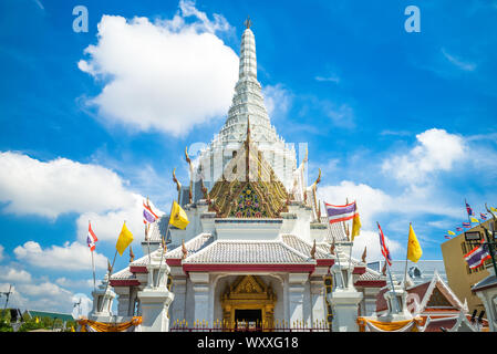 Lak Mueang, pilastro della città santuario di Bangkok in Thailandia Foto Stock