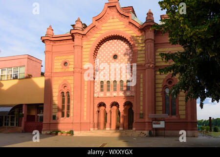 Uzhhorod, Ungwar: ex sinagoga, ora Philharmonia, Philharmonic Orchestra in , Oblast di Transcarpazia, Transcarpathia, Zakarpattia, Ucraina Foto Stock