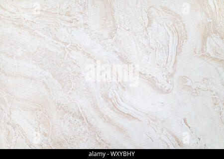 Struttura in marmo naturale astratto bianco e beige ad alta risoluzione. Per sfondo, design di prodotti o pelle di lusso Foto Stock
