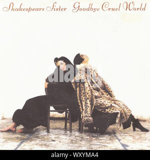 Shakespears Sister - Addio mondo crudele - Vintage 7" pollici coperchio record Foto Stock