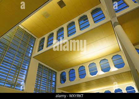 XIAMEN, Cina -16 Giu 2019- Vista di Xiamen Gaoqi International Airport (XMN) in Xiamen (Amoy), provincia del Fujian, Cina. Si tratta di un mozzo per aria di Xiamen Foto Stock